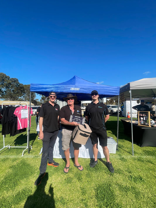 Community Spirit Shines at the Moora Show — Over $2,000 Raised for Racing for MNDI