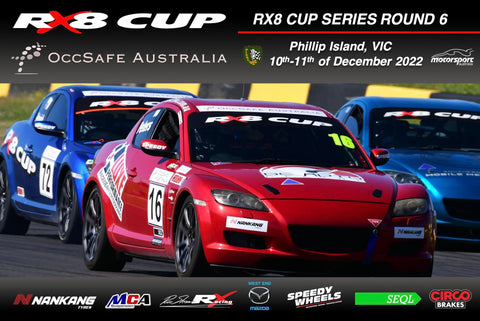 Team Luxe Performance – Brent Peters heads to Phillip Island for the RX8 Cup Final.