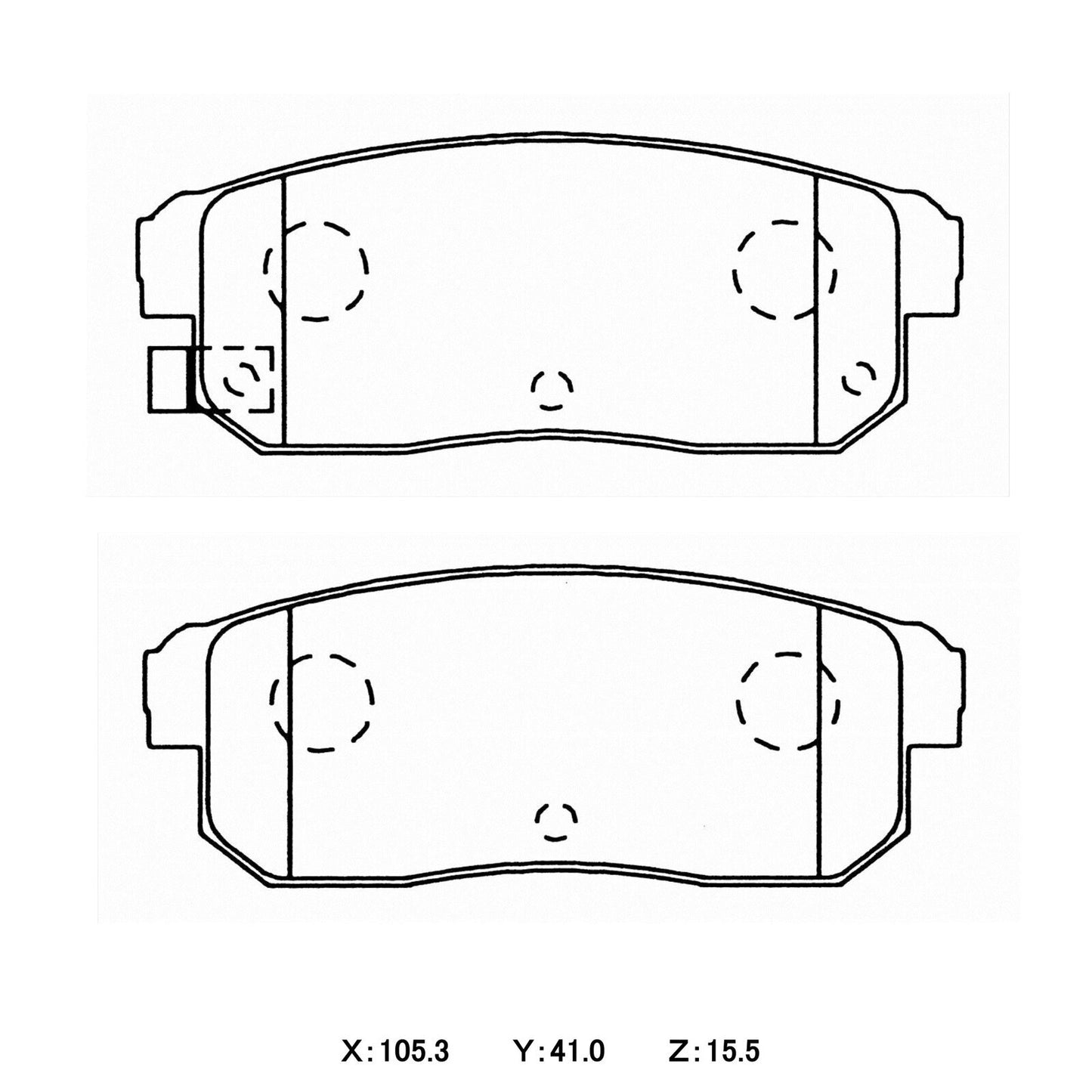 CIRCO Brake Pads Mazda RX8