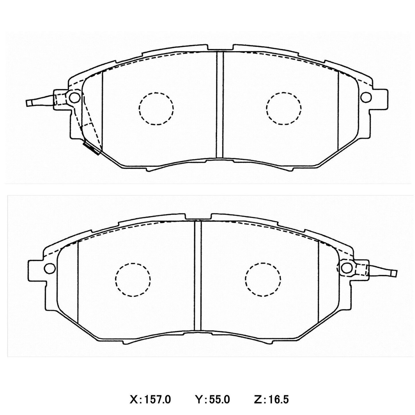 CIRCO Brake Pads Subaru Forester / Liberty / Legacy/ Outback