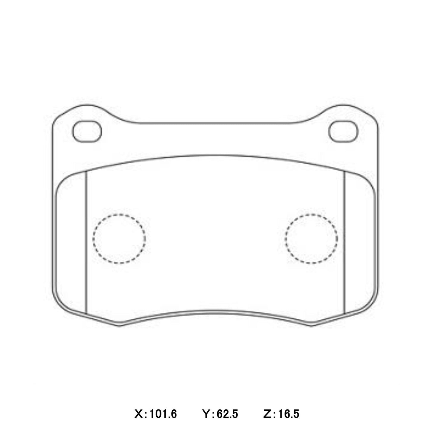CIRCO Brake Pads Lexus IS