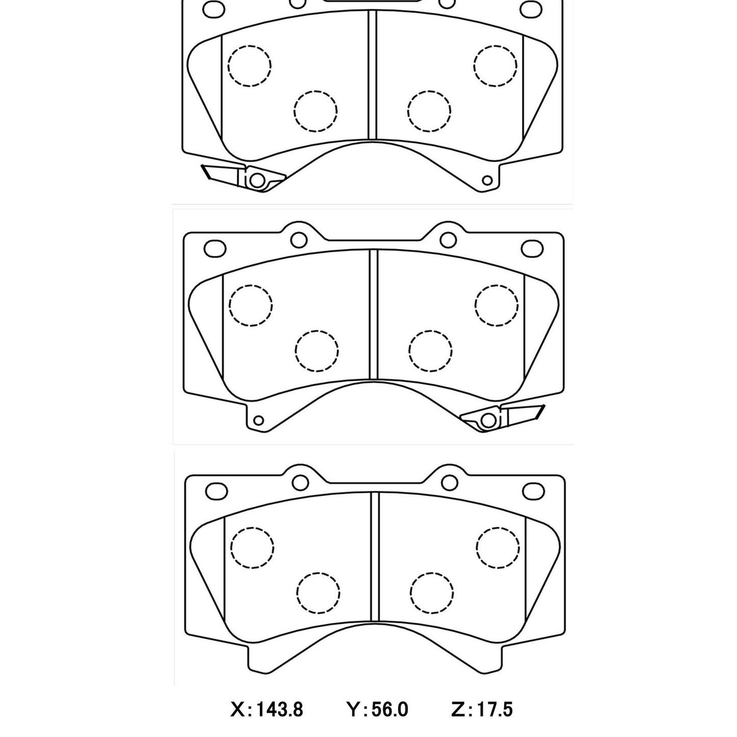 CIRCO Brake Pads Toyota Landcruiser 200 series