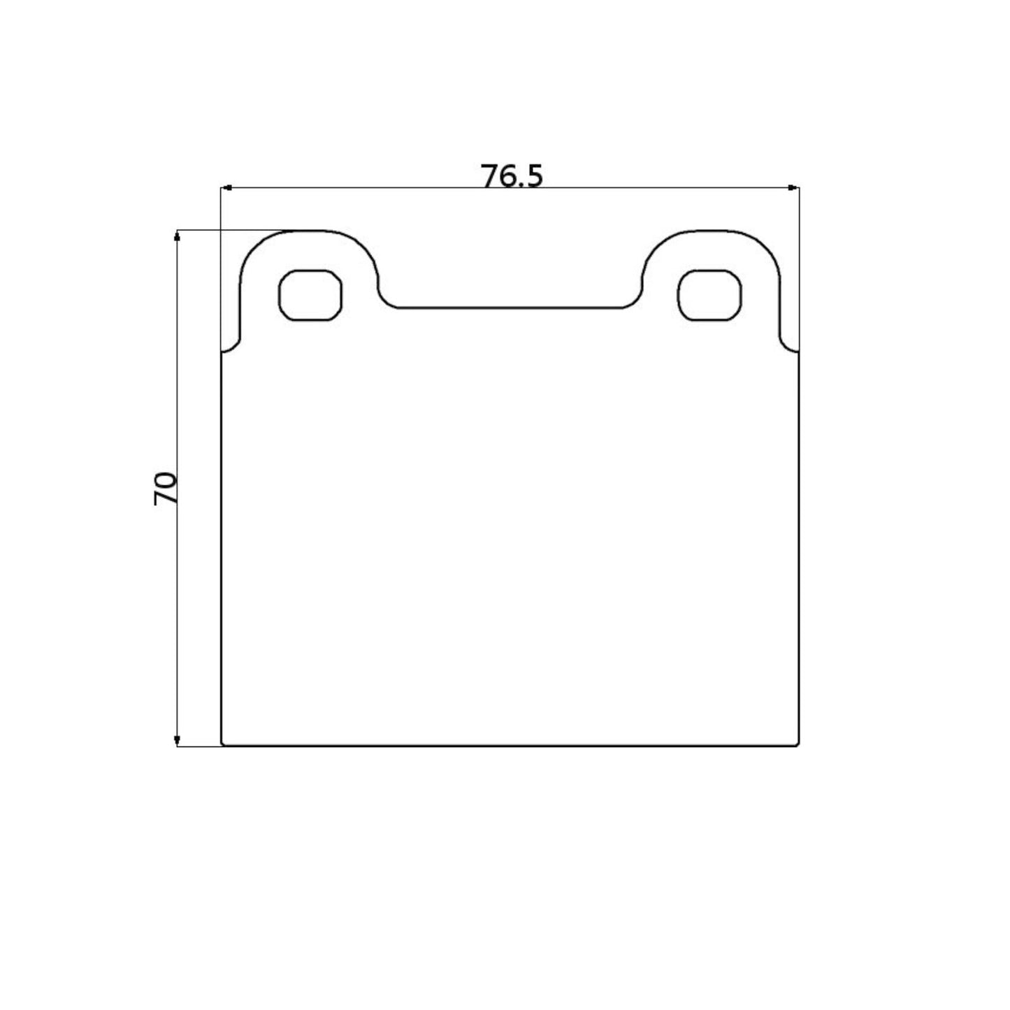 CIRCO Brake Pads Porsche 911 Carrera 1977