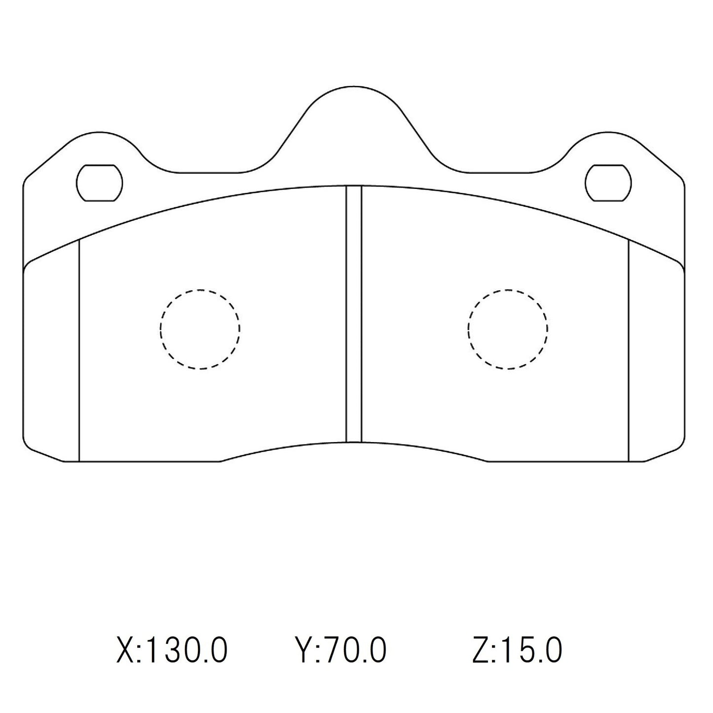 CIRCO Brake Pads AP / HSV 4pot AP D51