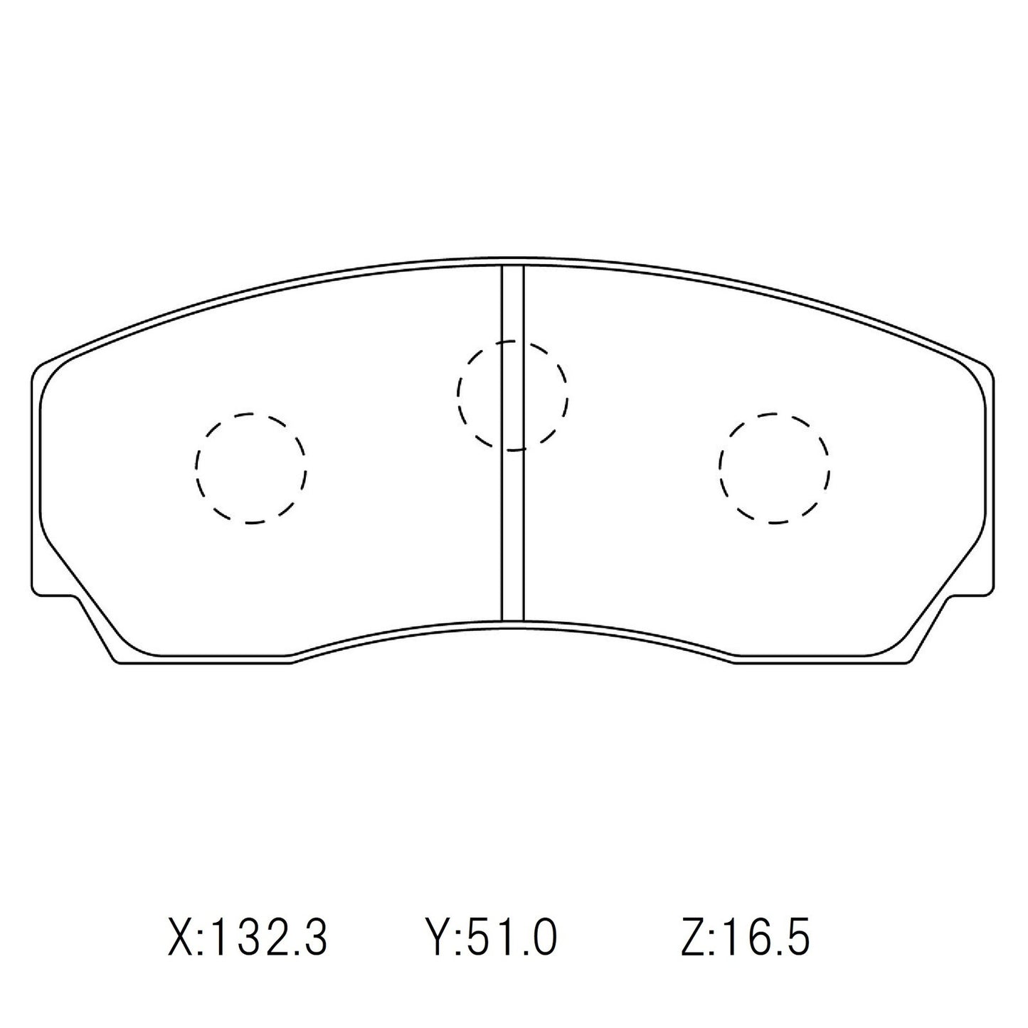CIRCO Brake Pads Alcon / AP CP5200 / Brembo 4 pot