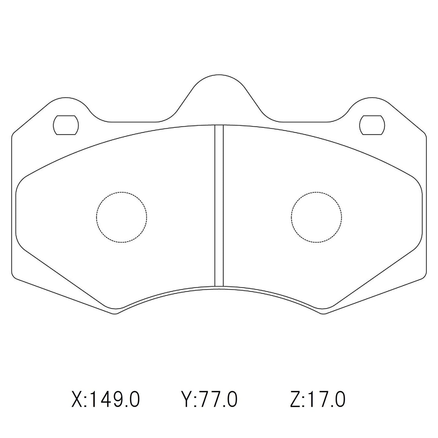 CIRCO Brake Pads AP / HSV VE / VF 4pot FRONT / REAR