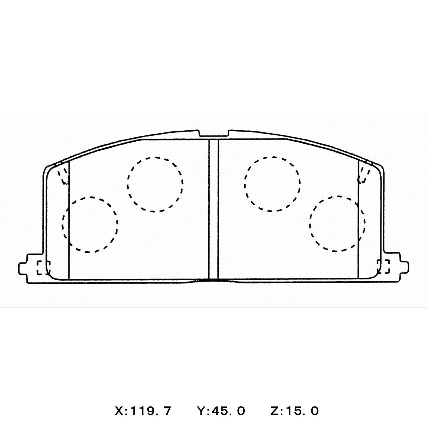 CIRCO Brake Pads Toyota Camry / Corolla