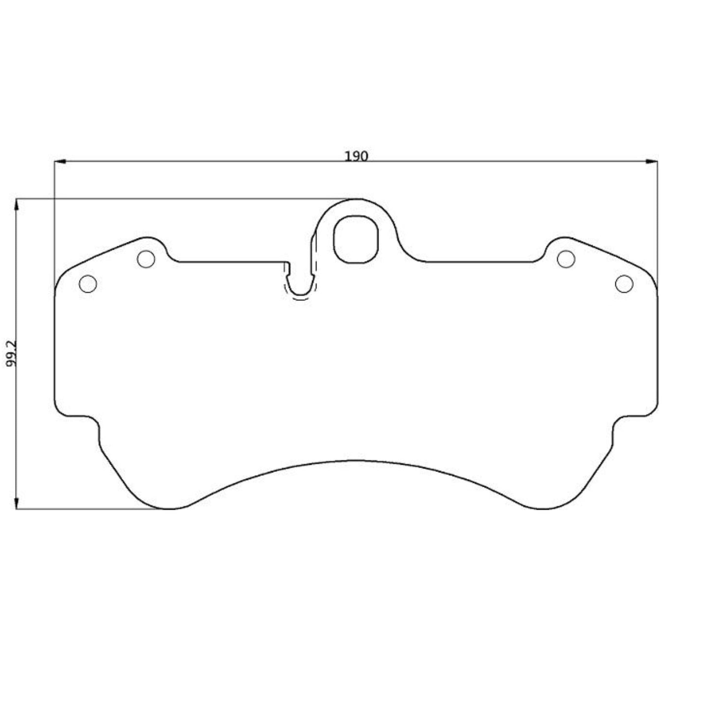 CIRCO Brake Pads Porsche Cayenne