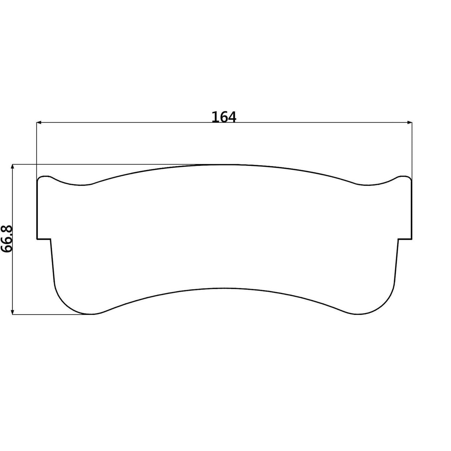 CIRCO Brake Pads Brembo 6 pot GT (RD54)