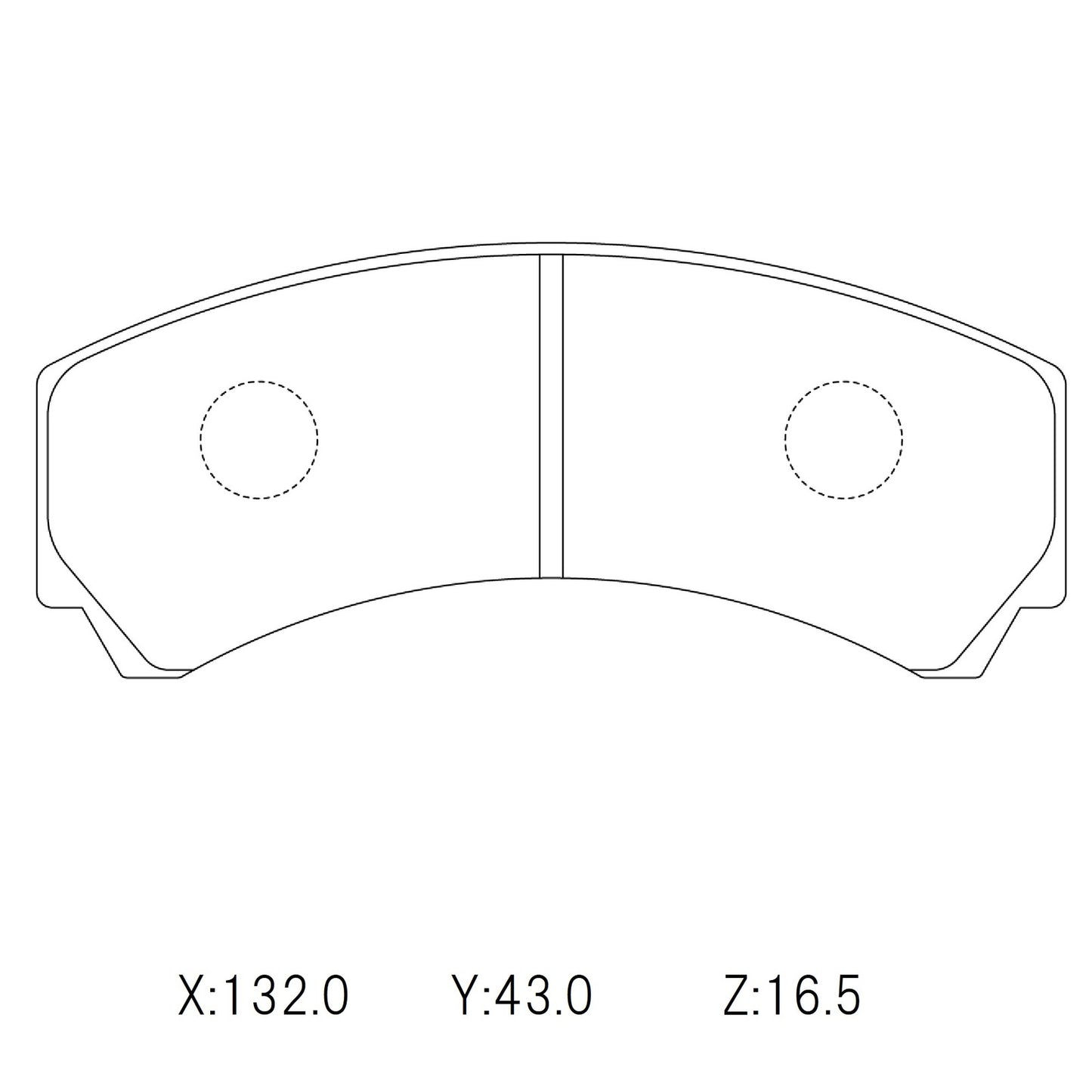 CIRCO Brake Pads AP 4pot RD42