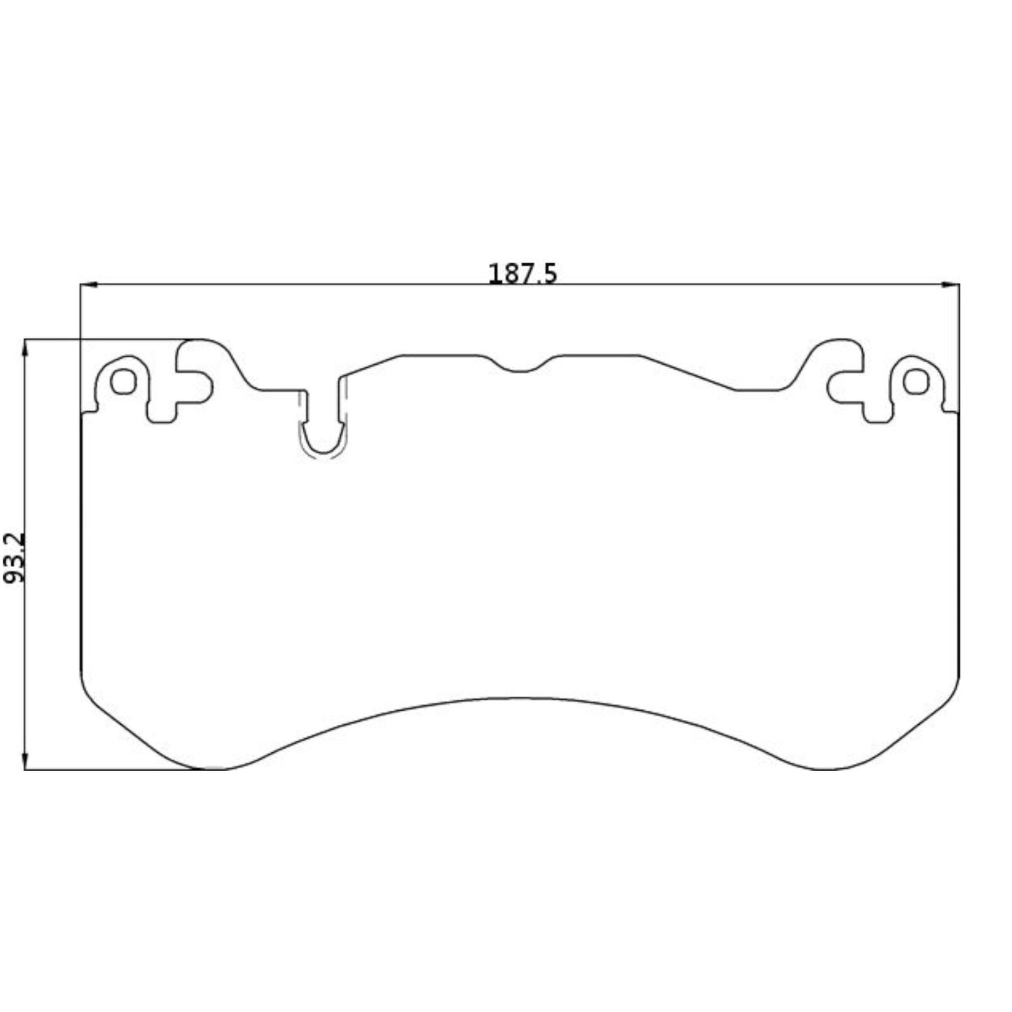 CIRCO Brake Pads Mercedes C63s / E63 / Audi RS6