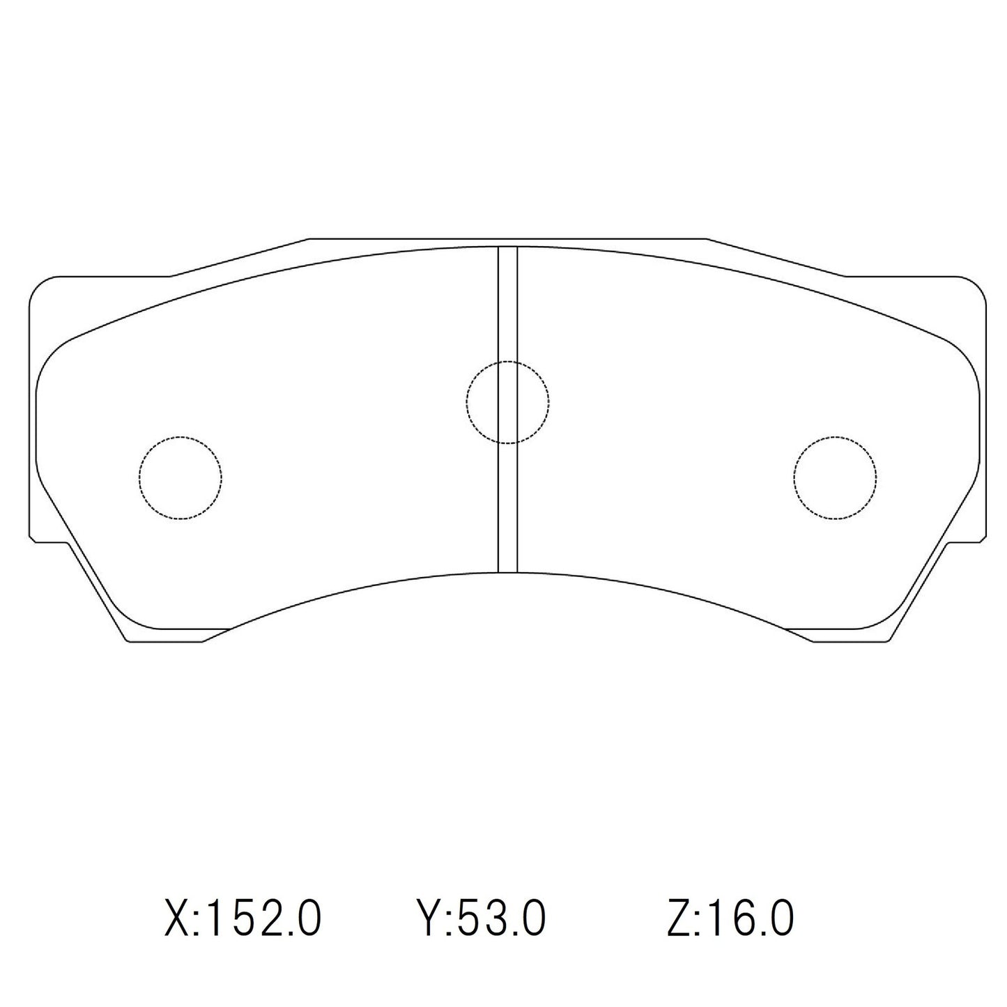 CIRCO Brake Pads Alcon Mono6