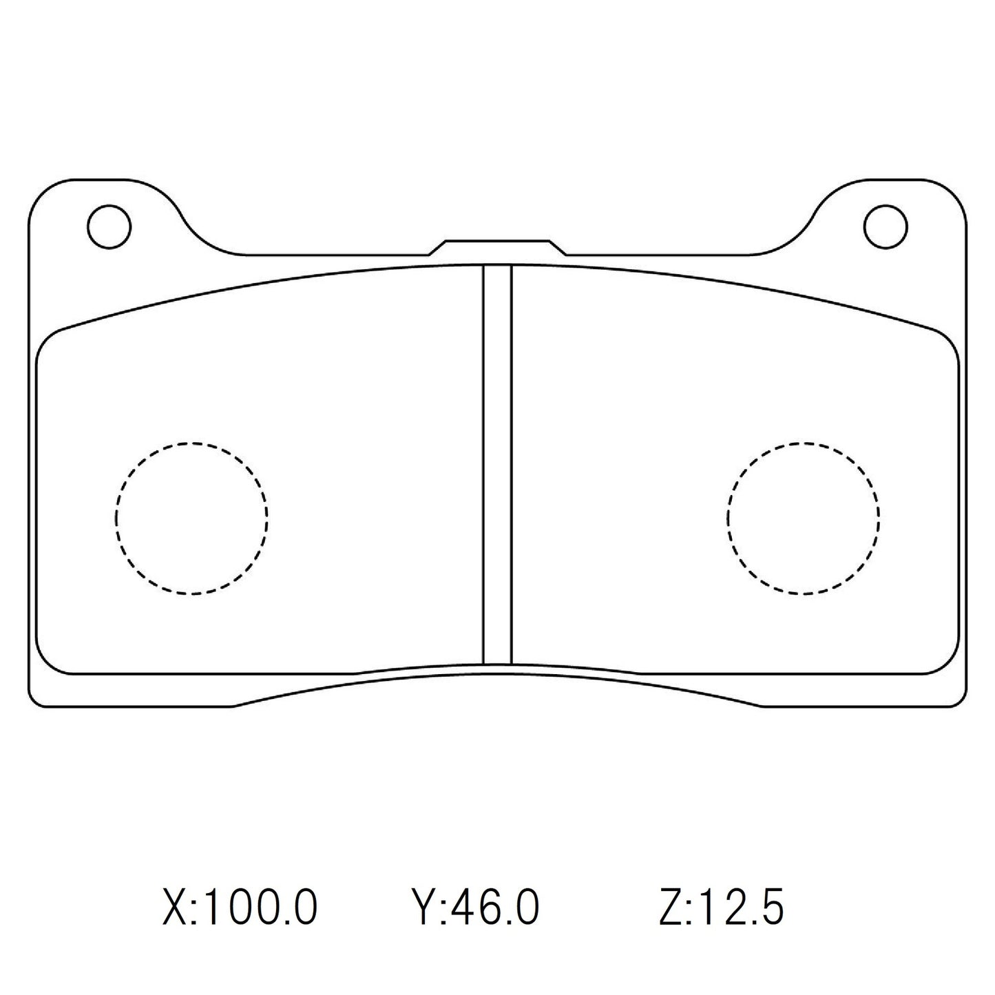 CIRCO Brake Pads Wilwood 7812 & 7816 plates
