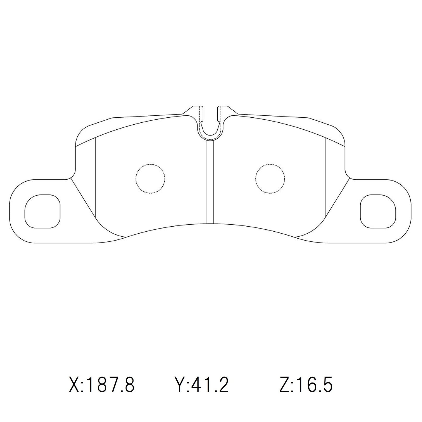 CIRCO Brake Pads Porsche Boxster Spyder (981)
