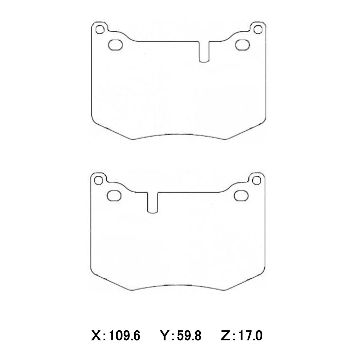 CIRCO Brake Pads Lexus RC