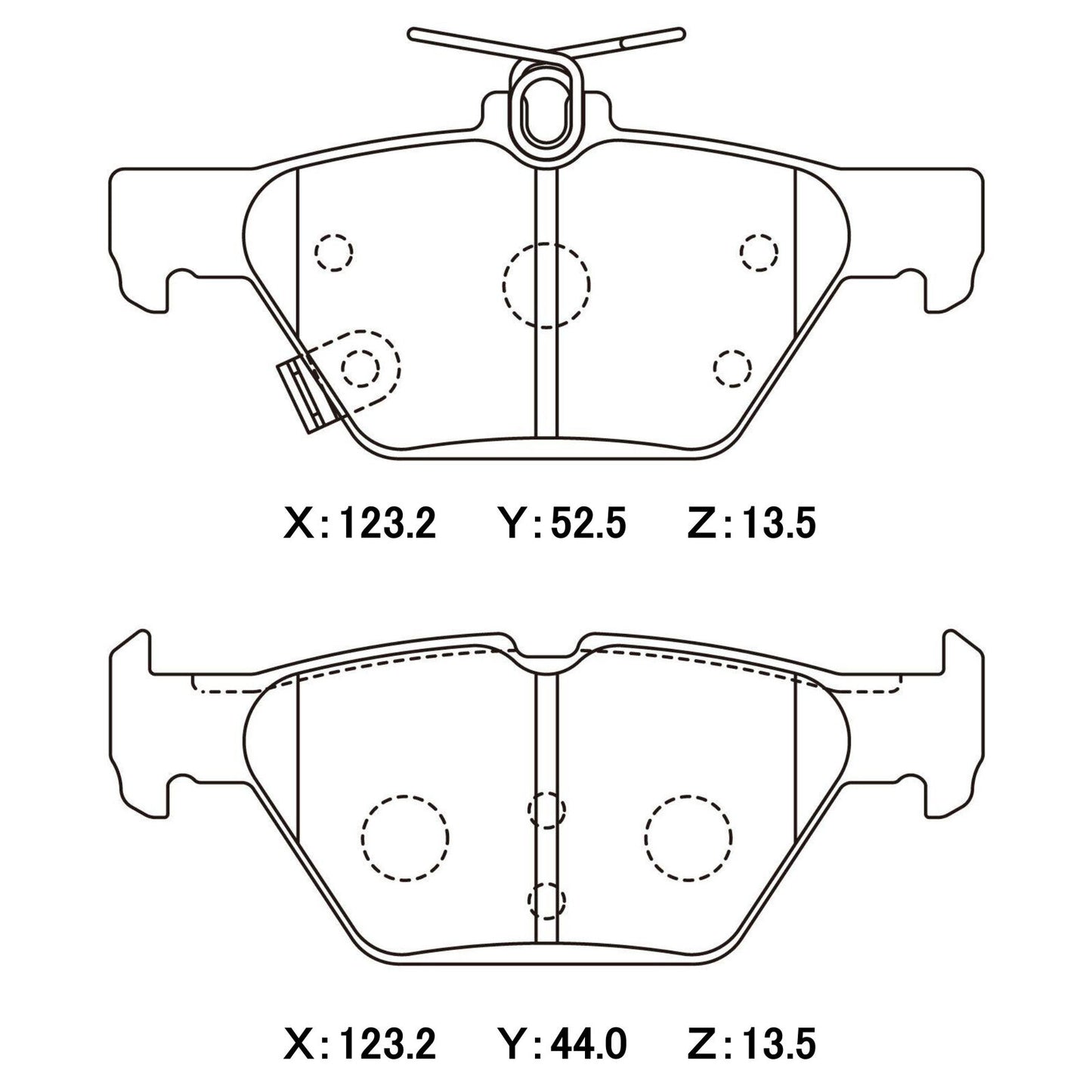 CIRCO Brake Pads Subaru Impreza WRX 2016 on