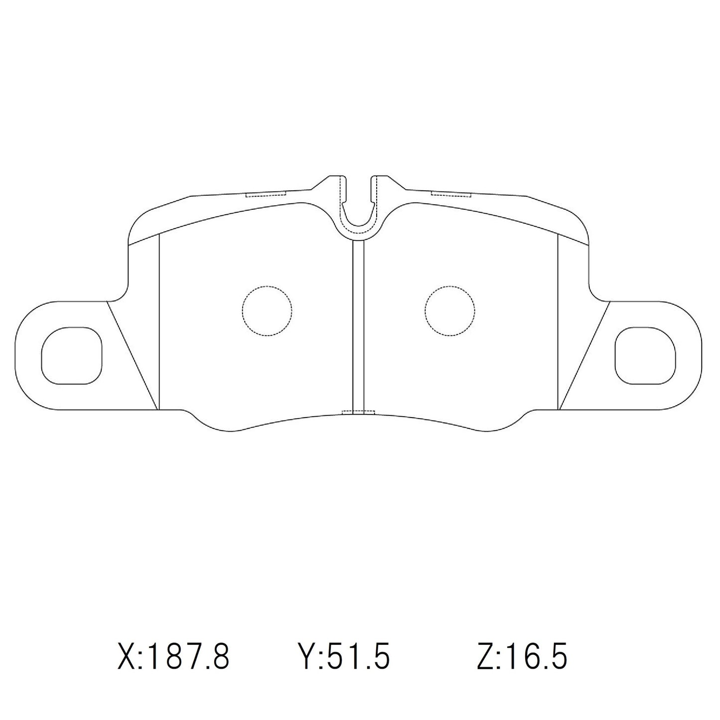 CIRCO Brake Pads Porsche (991) 911 S / 4S