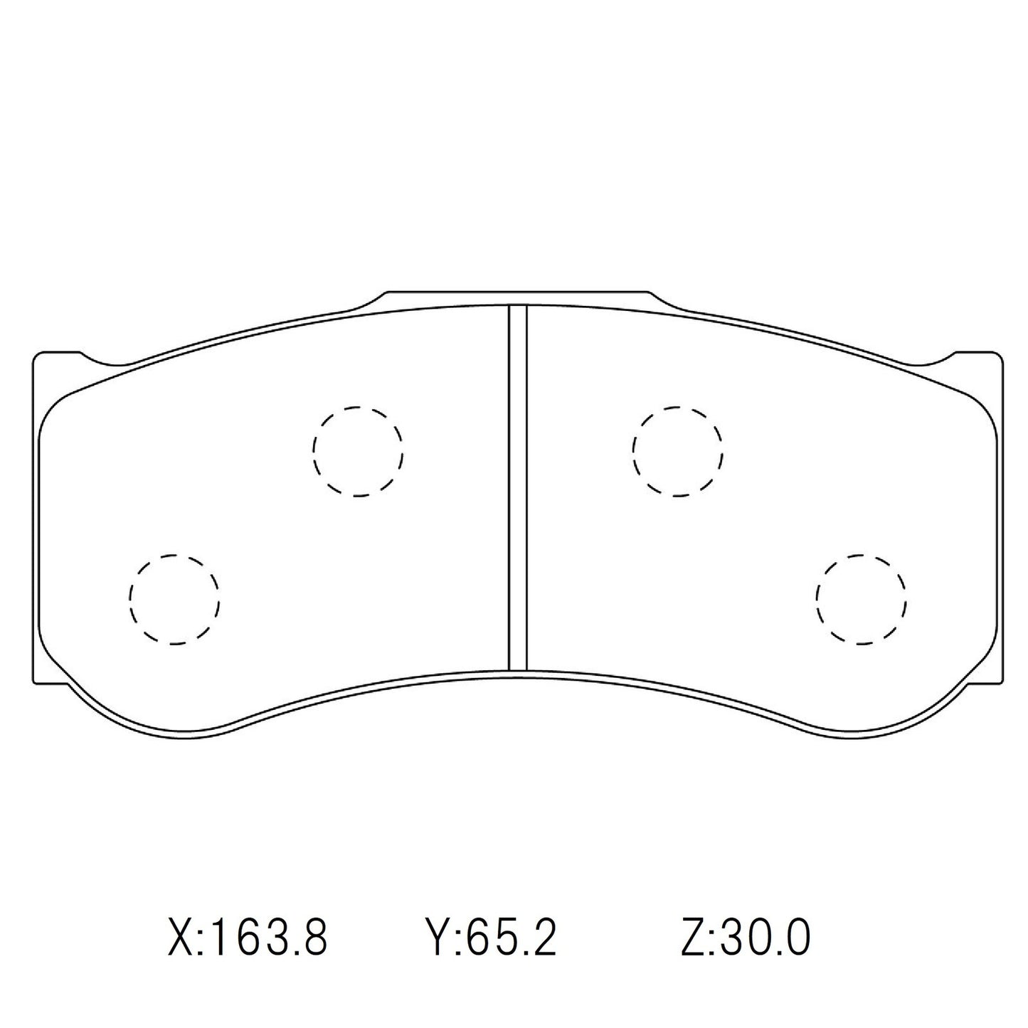 CIRCO Brake Pads AP GT3 BMW M6
