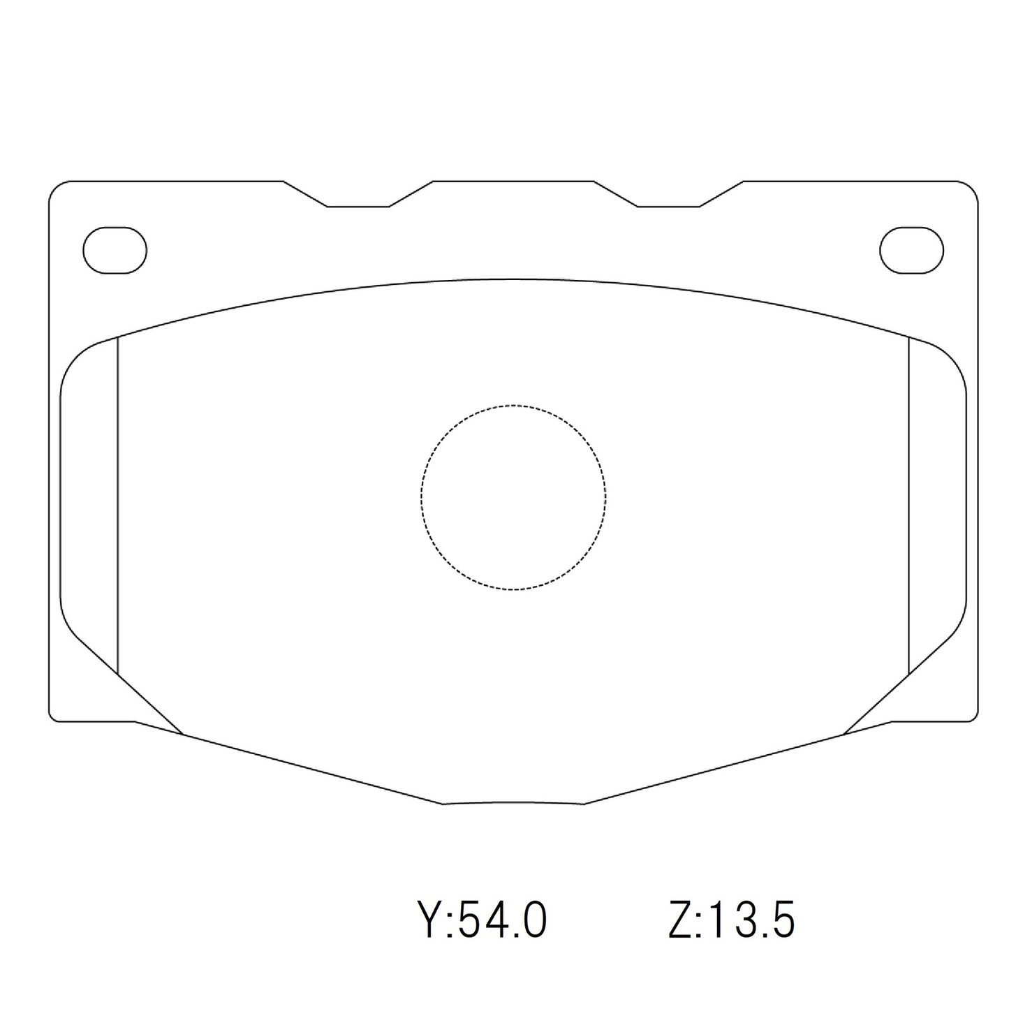 CIRCO Brake Pads Endless 2 pot Caliper