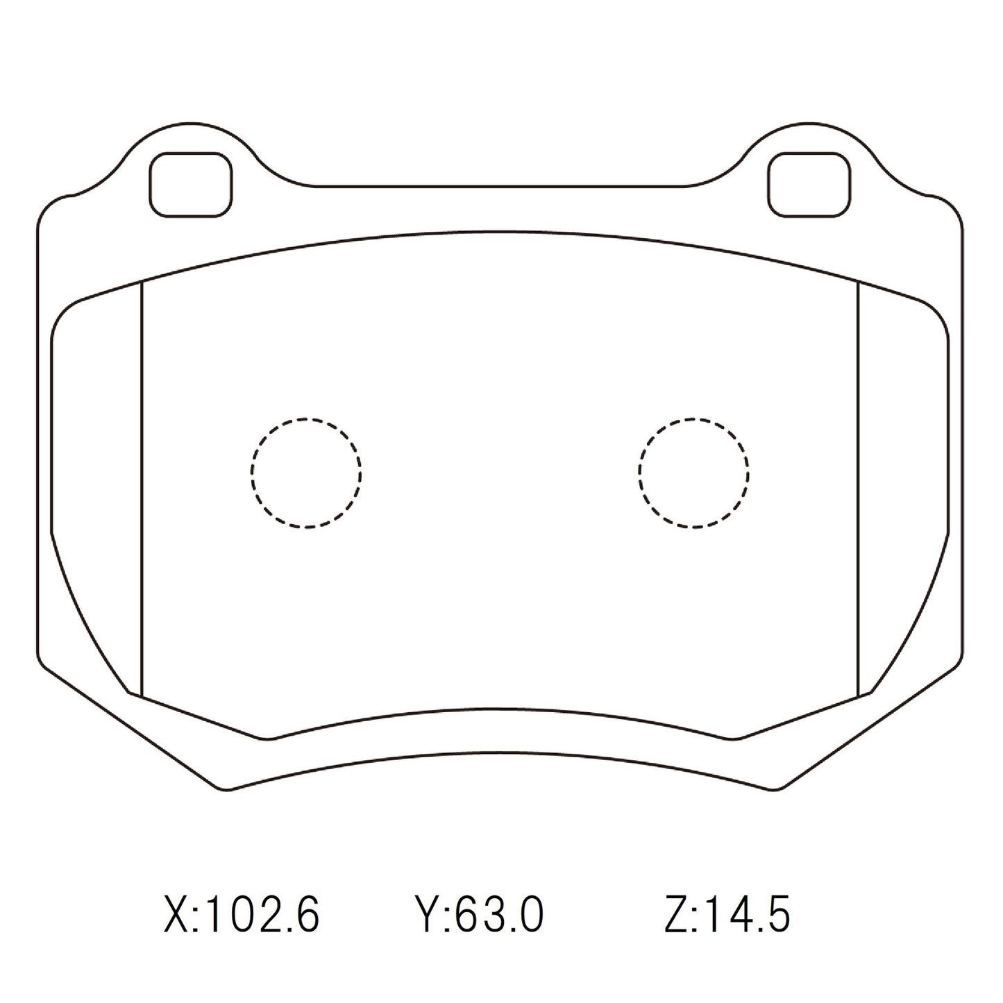 CIRCO Brake Pads Subaru WRX STI 2018 / Kia Stinger