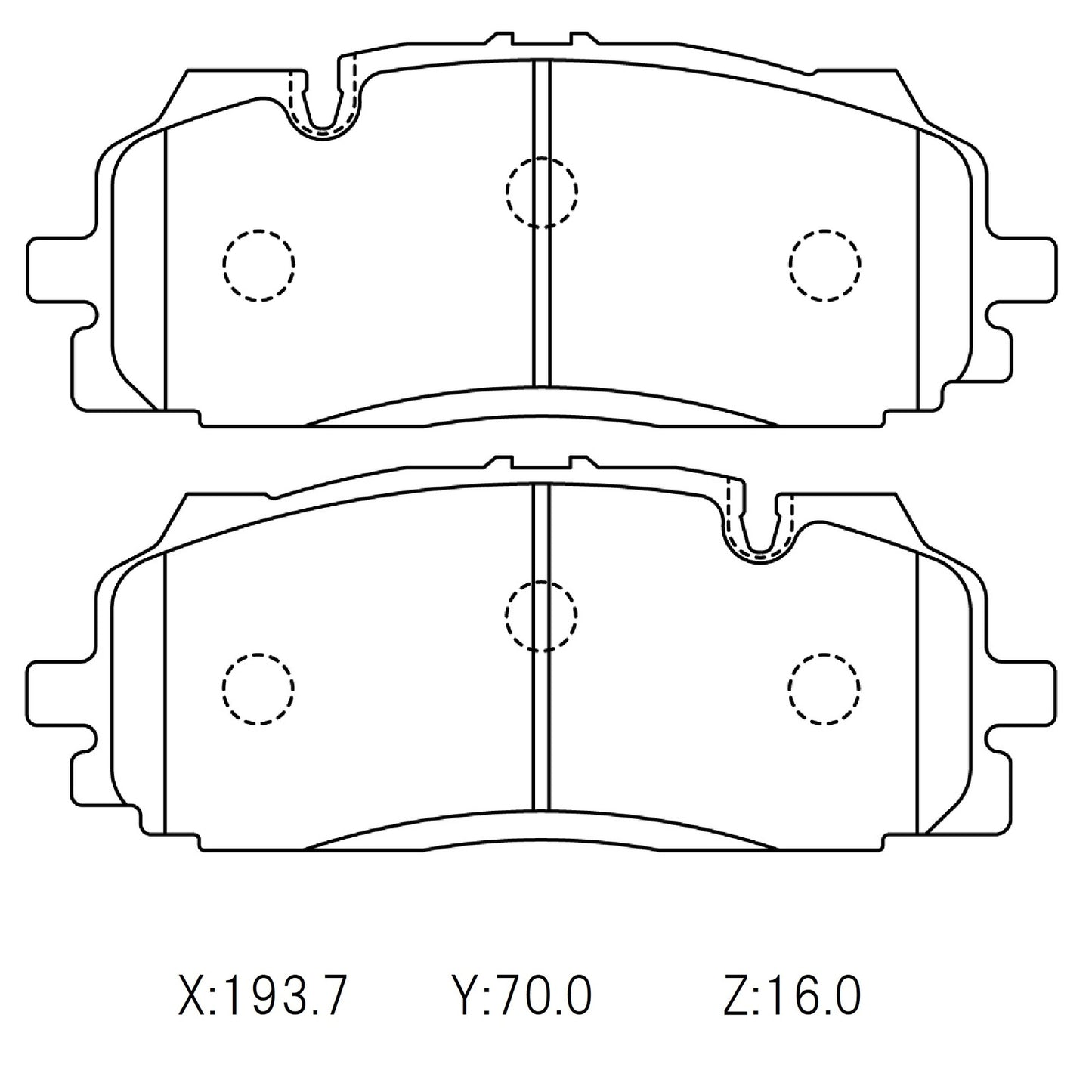 CIRCO Brake Pads Audi RS3/RS4 2021 Race Brake Pads