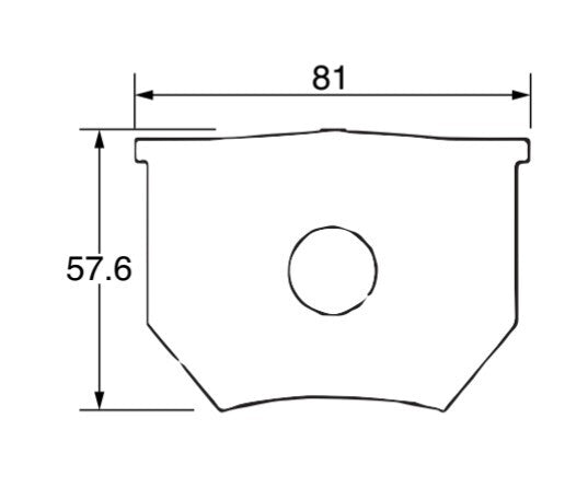 CIRCO Brake Pads AP 2Pot