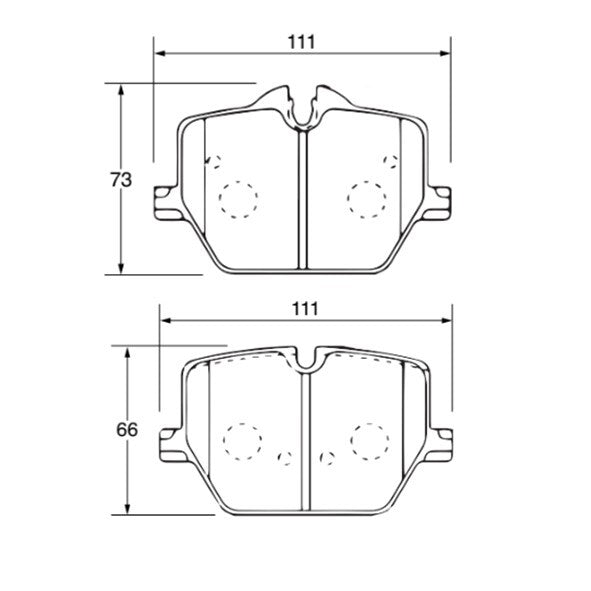 CIRCO Brake Pads Toyota Supra 2018 A90 GT / GTS