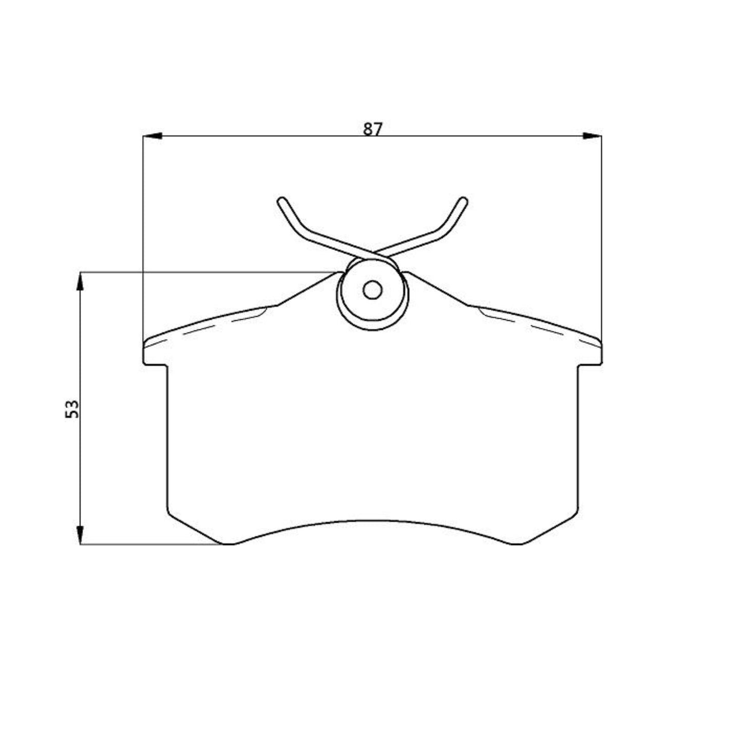 CIRCO Brake Pads Audi S3 / Volkswagen Golf / Renault Megane