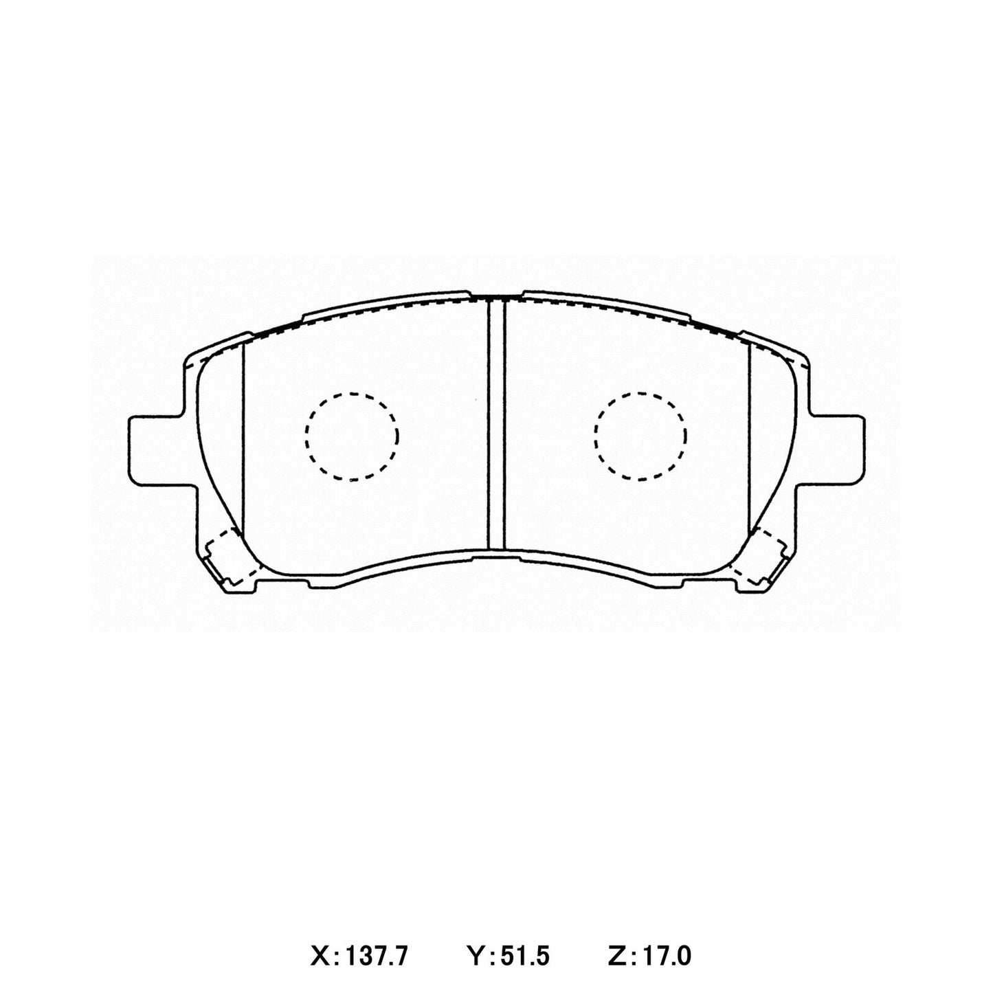 CIRCO Brake Pads Subaru Impreza / WRX / Forester / Outback