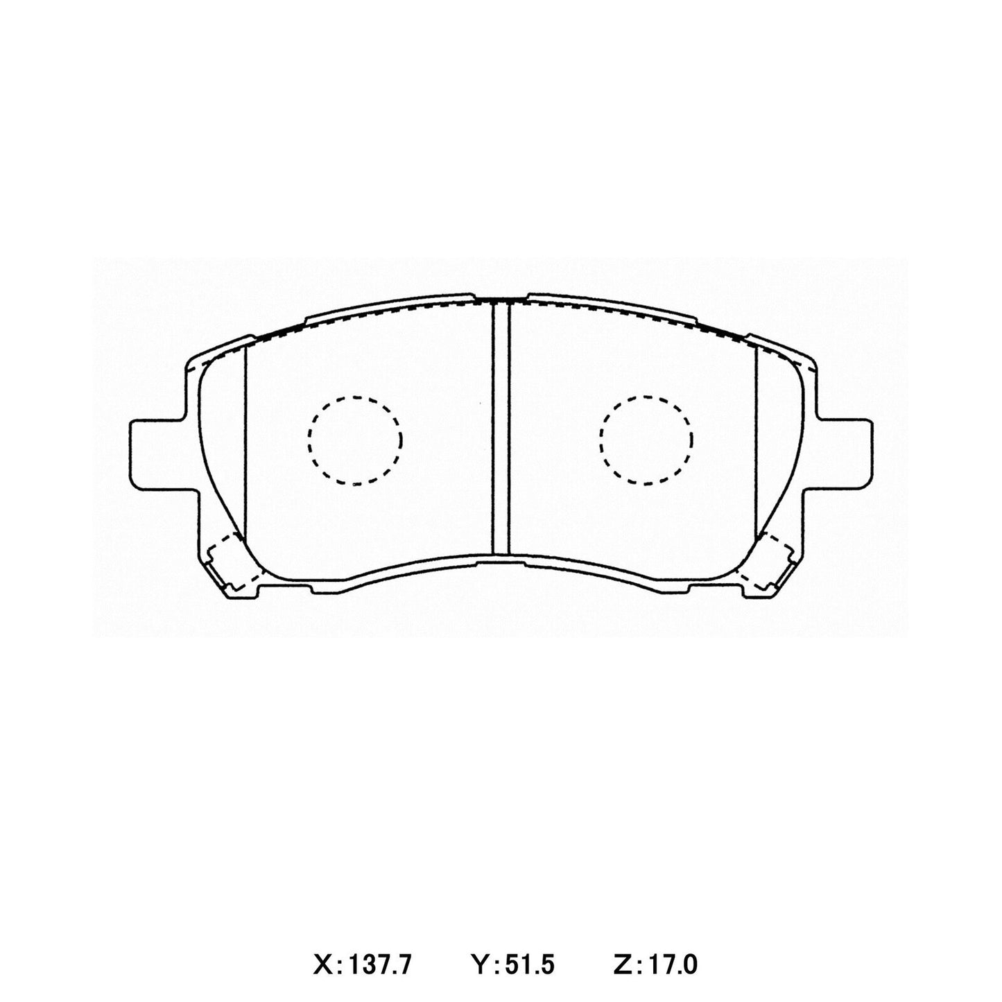 CIRCO Brake Pads Subaru Impreza / WRX / Forester / Outback