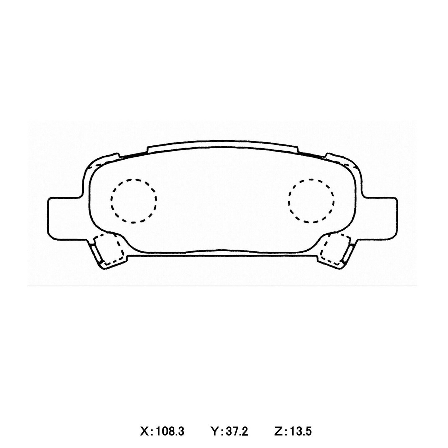 CIRCO Brake Pads Subaru Impreza / Forester II / Legacy / Outback