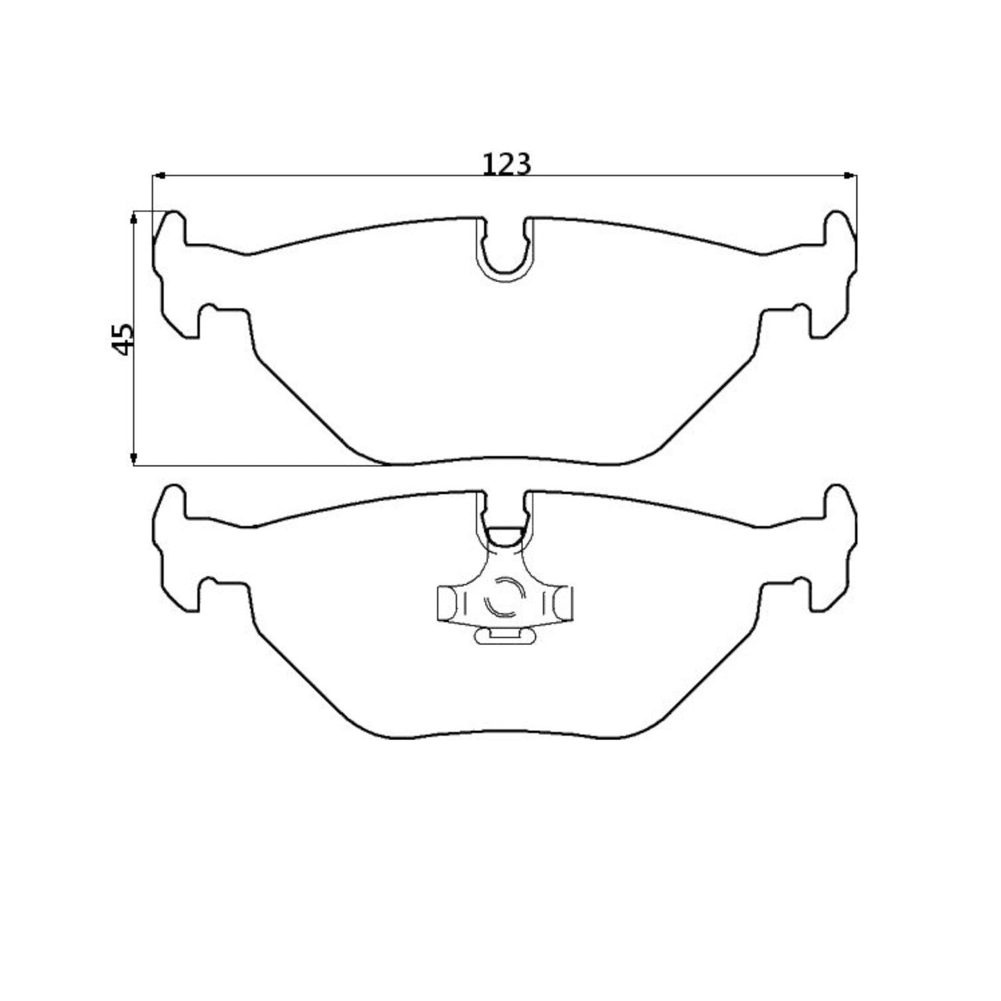 CIRCO Brake Pads BMW 3 series (E36)
