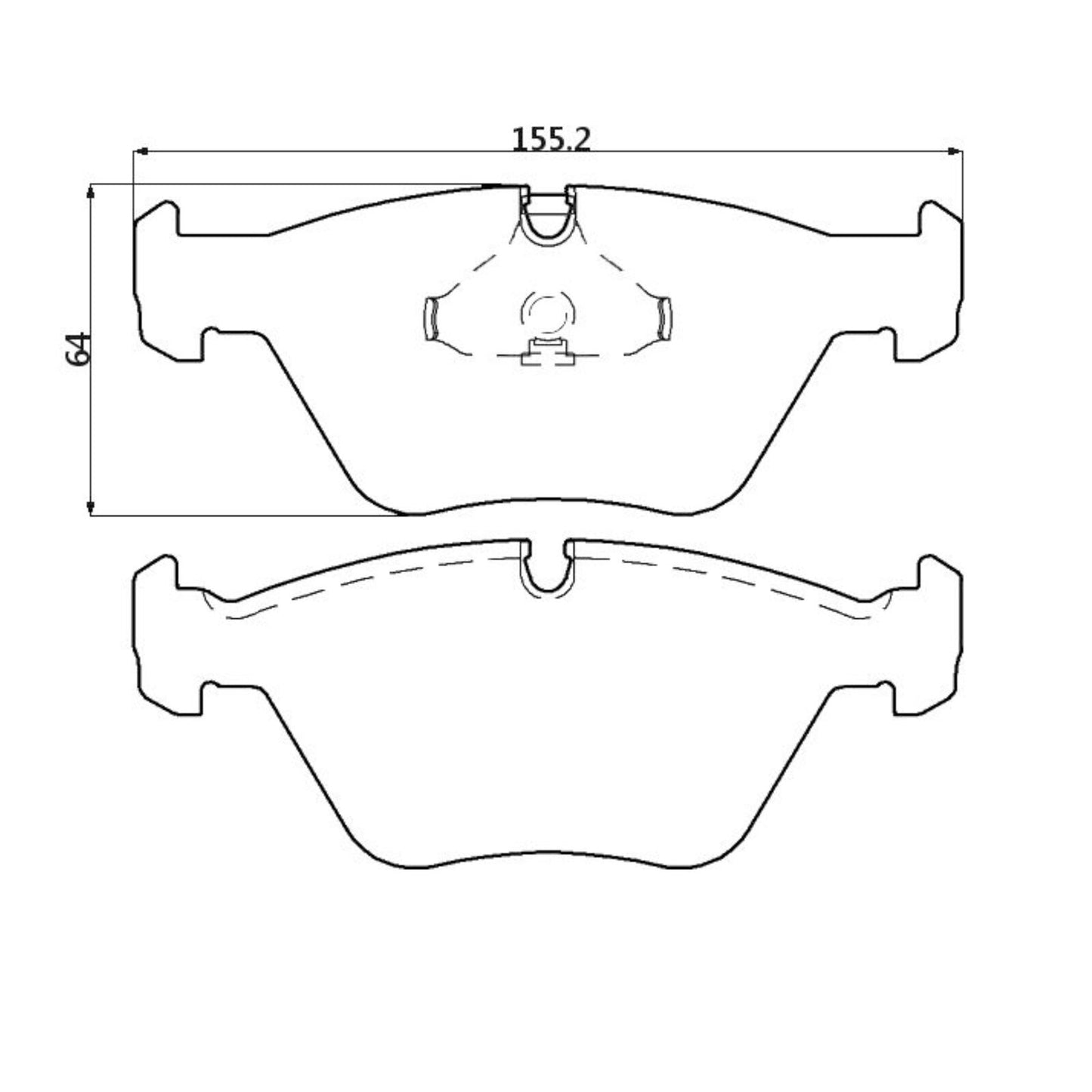 CIRCO Brake Pads BMW M3 (E46)