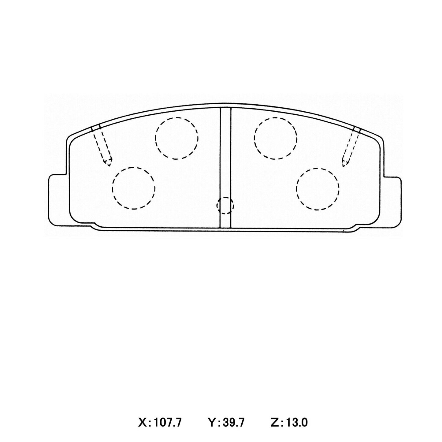 WinmaX Brake Pads Mazda RX7 FC / FD Rear