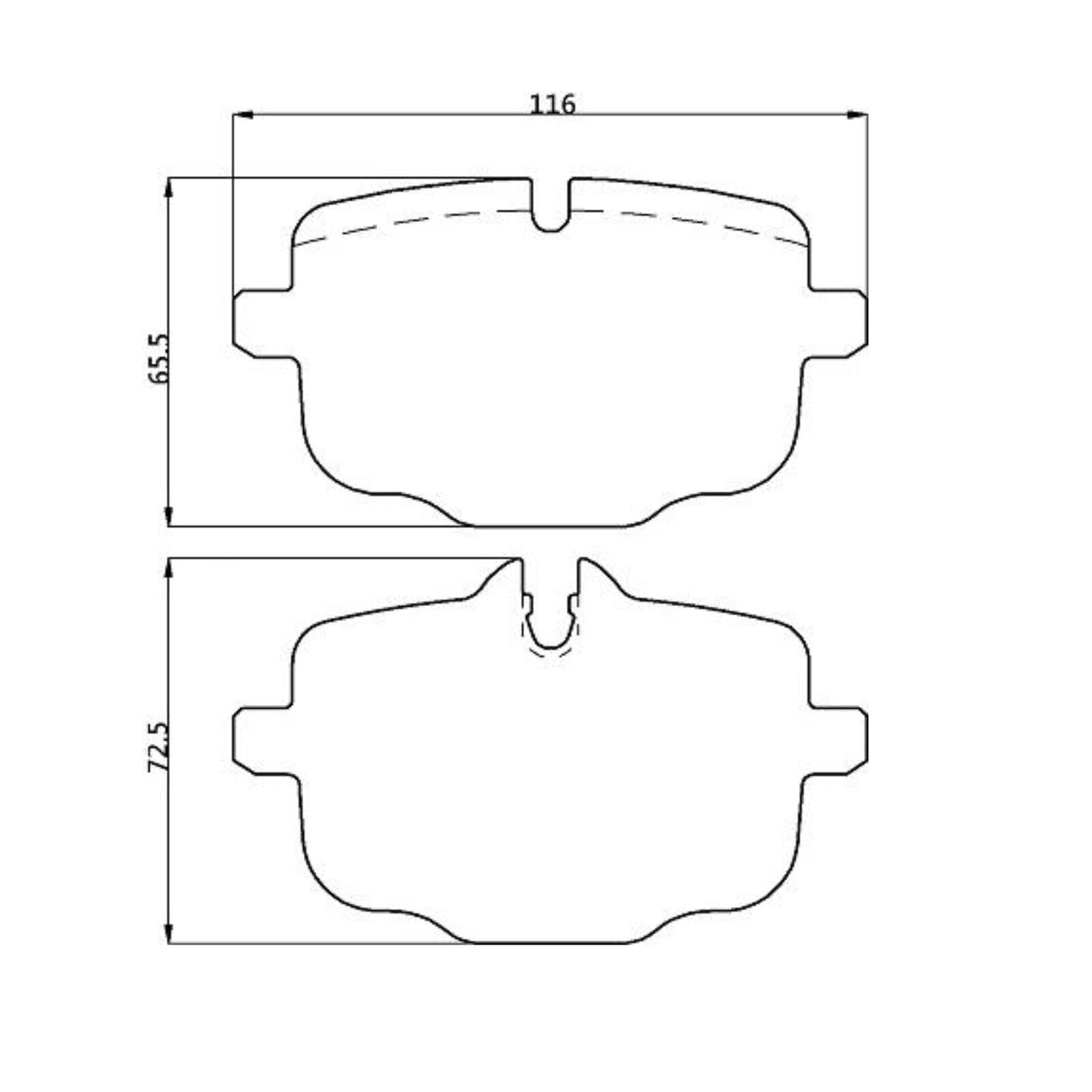 WinmaX Brake Pads BMW X5 M50d / M760i xDrive