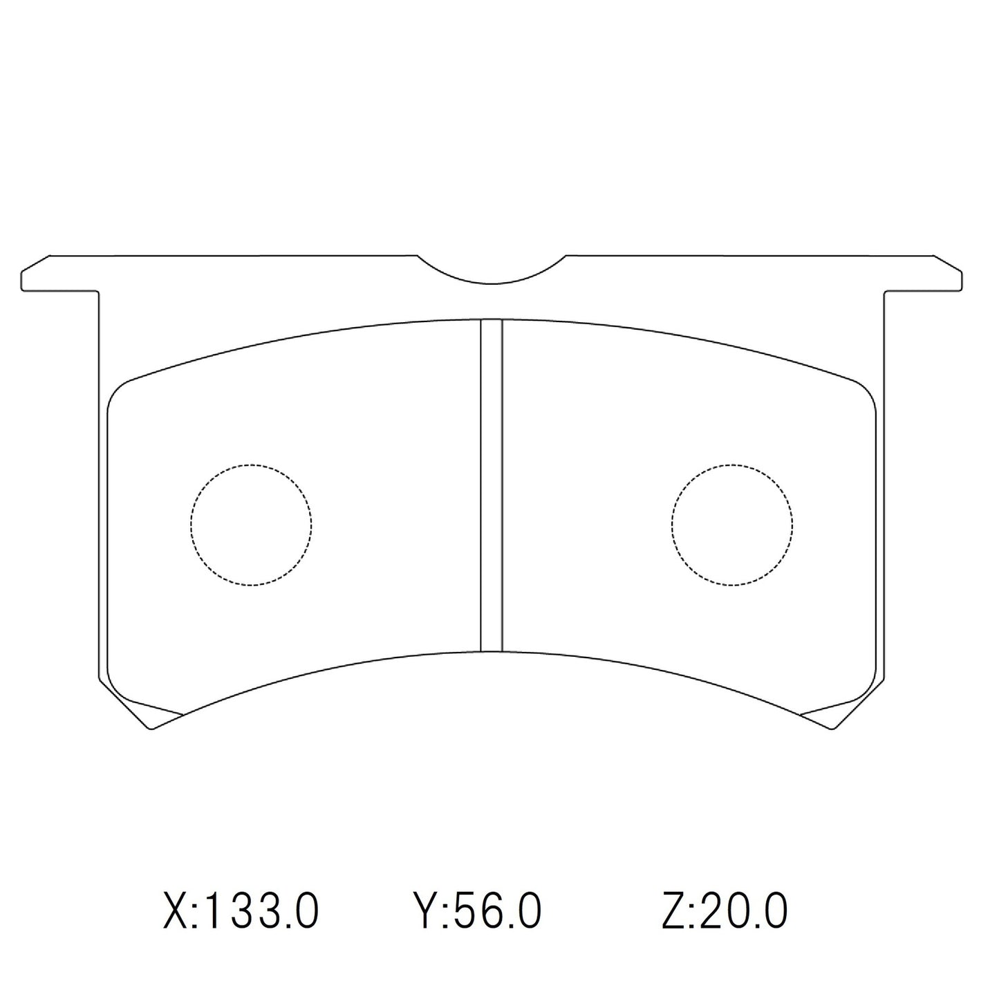 WinmaX Brake Pads AP 4 piston CP8350