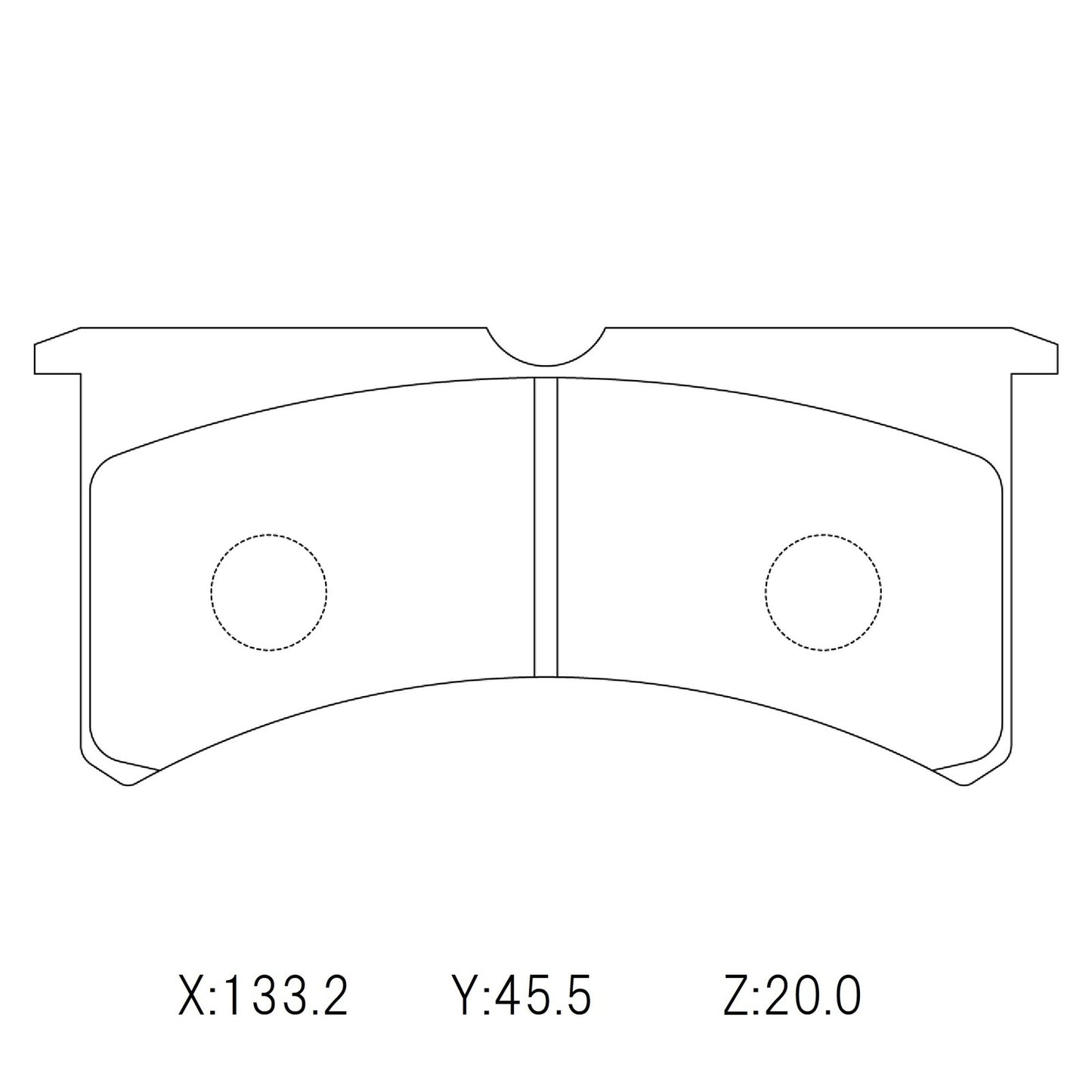 WinmaX Brake Pads Wilwood Superlite 7416 & 7420