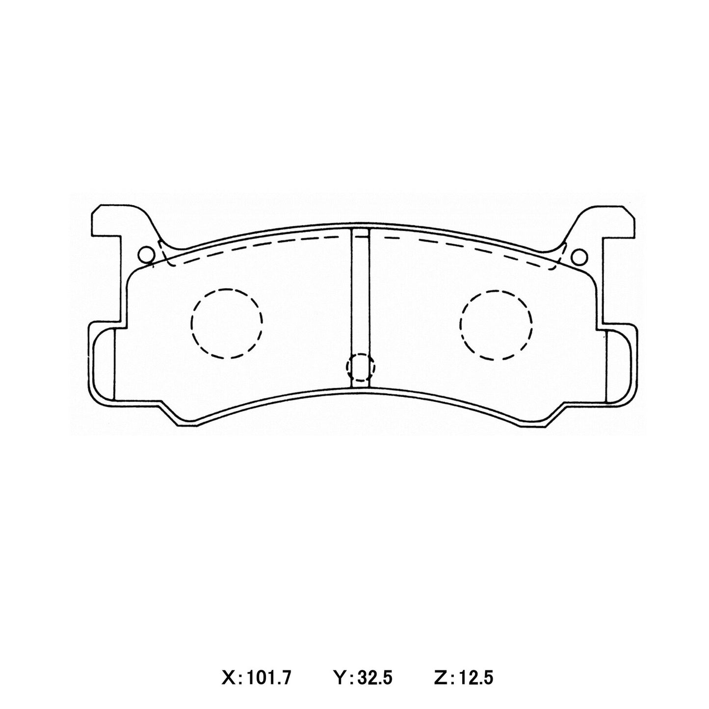 WinmaX Brake Pads Mazda MX3