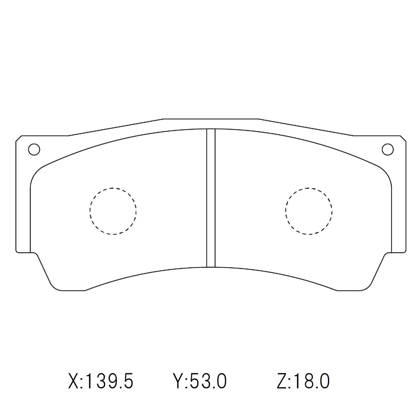 WinmaX Brake Pads Endless 6 pot caliper