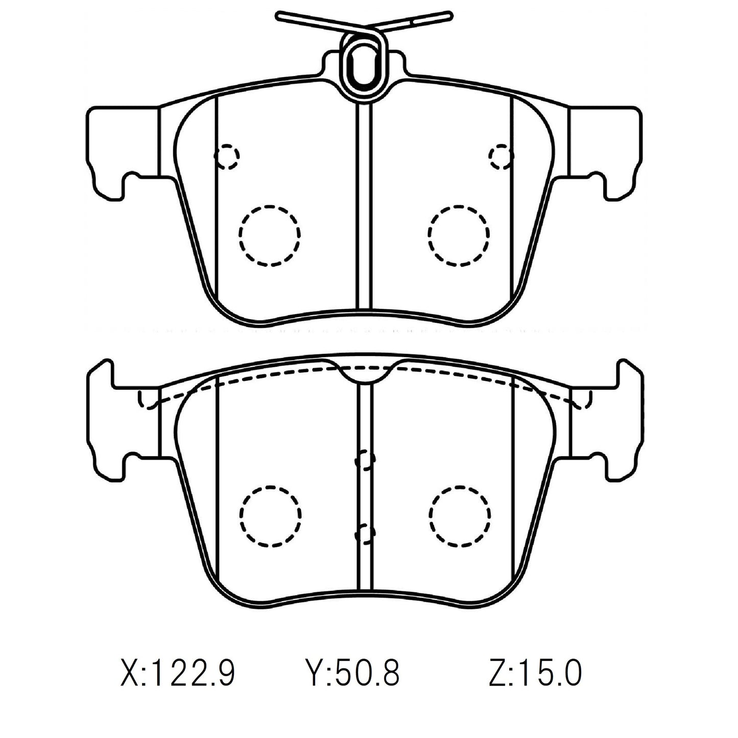 WinmaX Brake Pads Audi RS3 2015 on