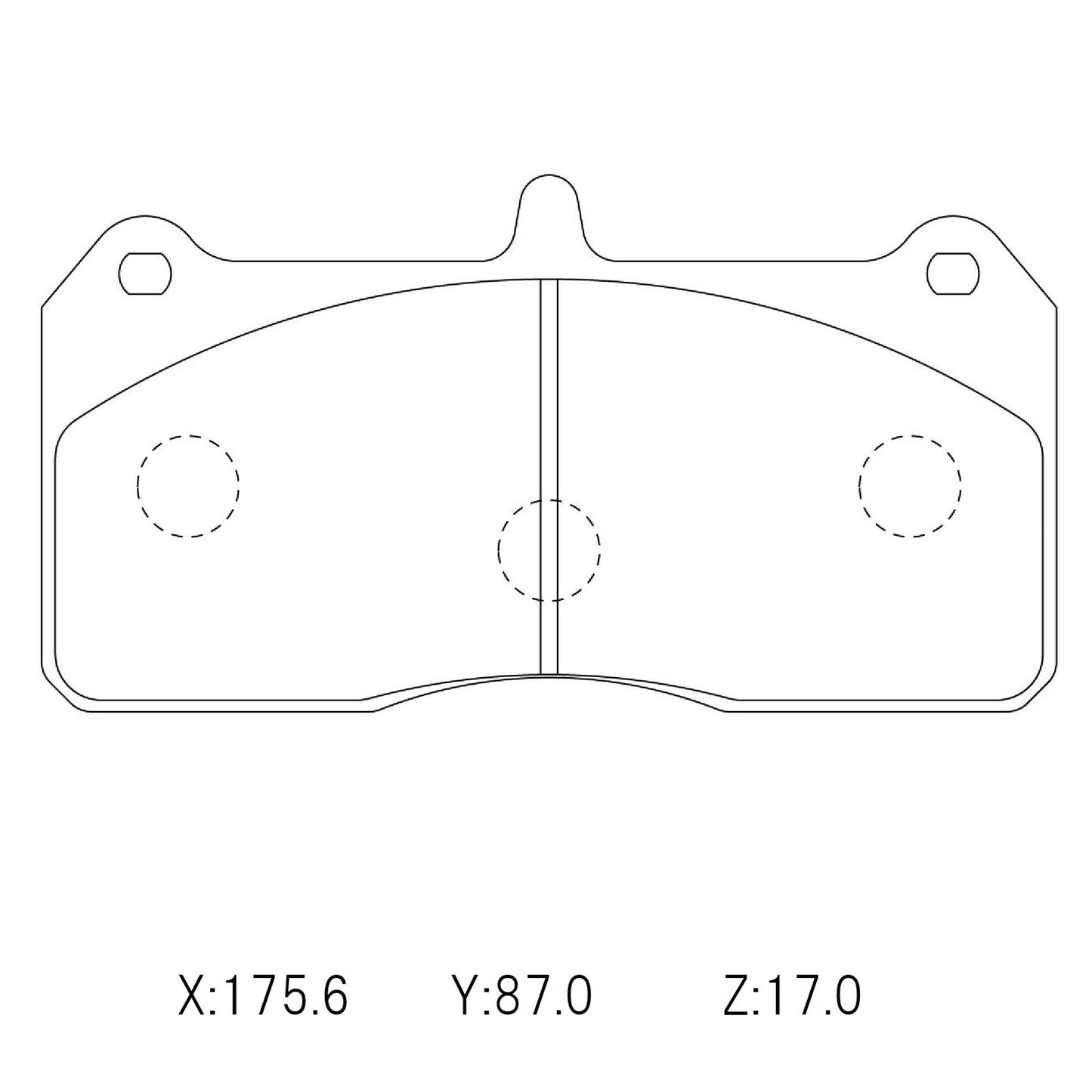 WinmaX Brake Pads Holden HSV VE GTS 6pot AP Front