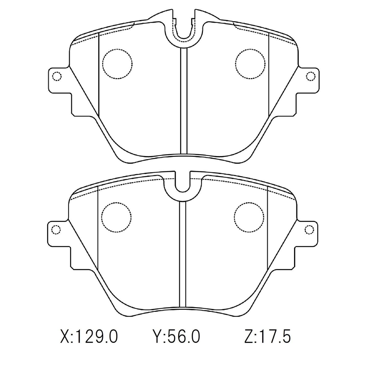 WinmaX W5 Performance Trackday Brake Pads BMW 2 Series / Mini Cooper