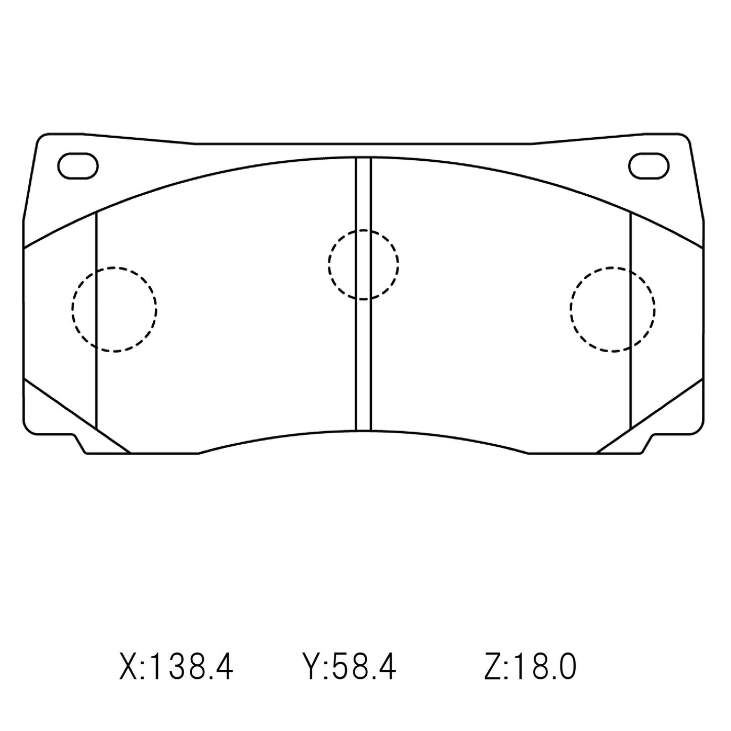 WinmaX Brake Pads Endless Caliper