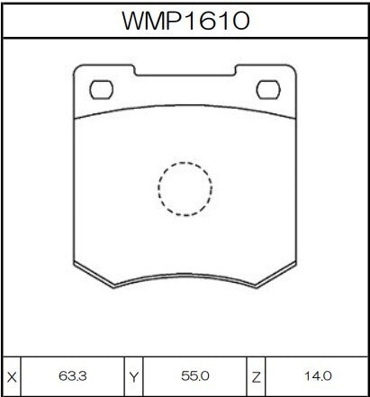 WinmaX N143 Race Brake Pads Audi TCR Rear