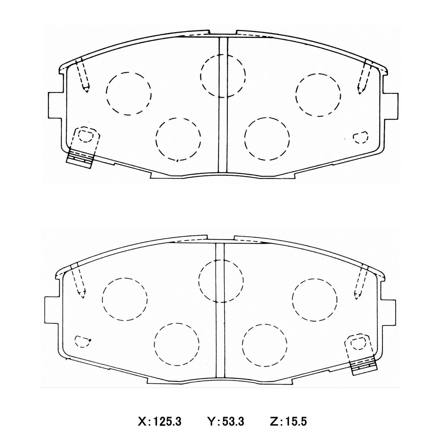 WinmaX Brake Pads Toyota Supra MA70