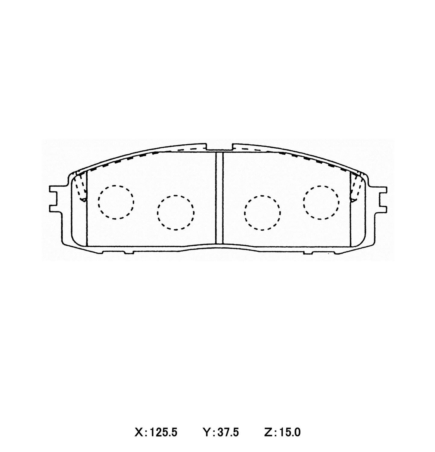 WinmaX Brake Pads Toyota Supra MA70