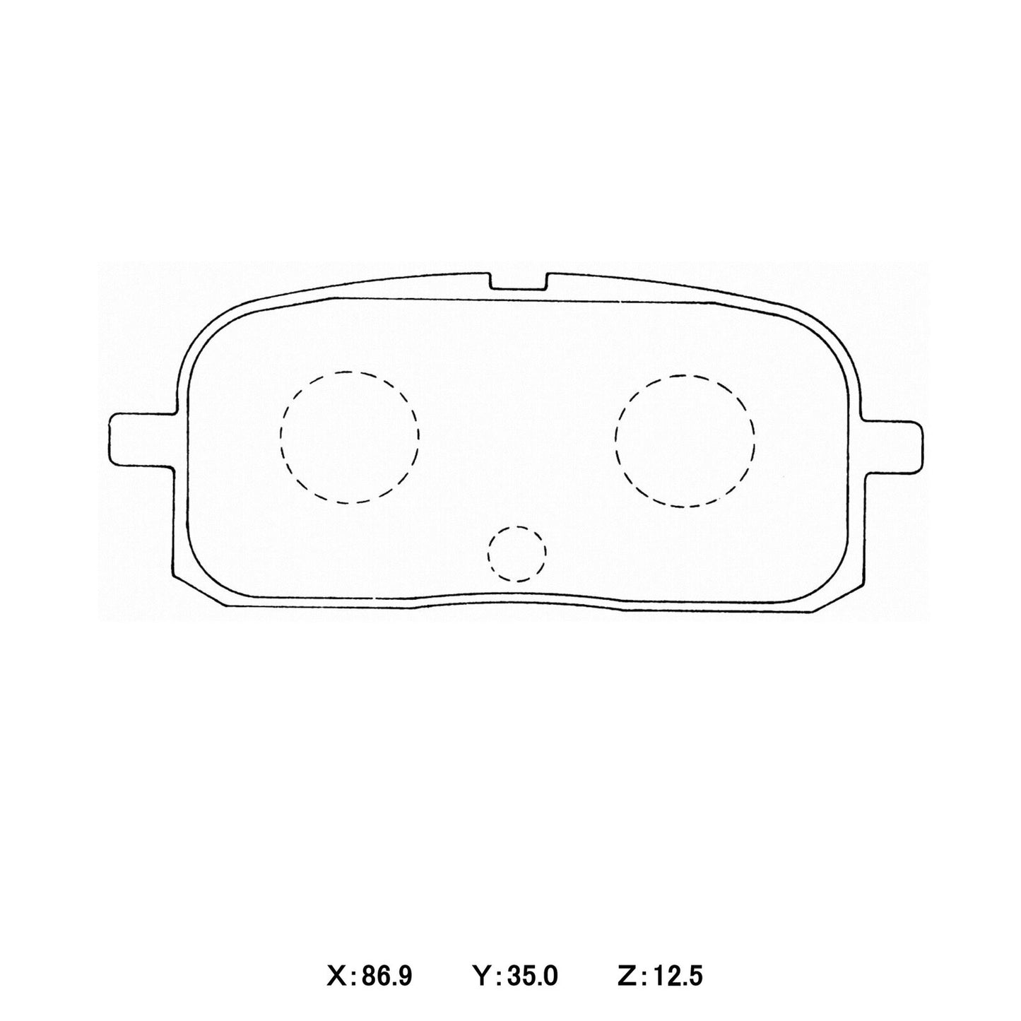 WinmaX Brake Pads Toyota Starlet GT