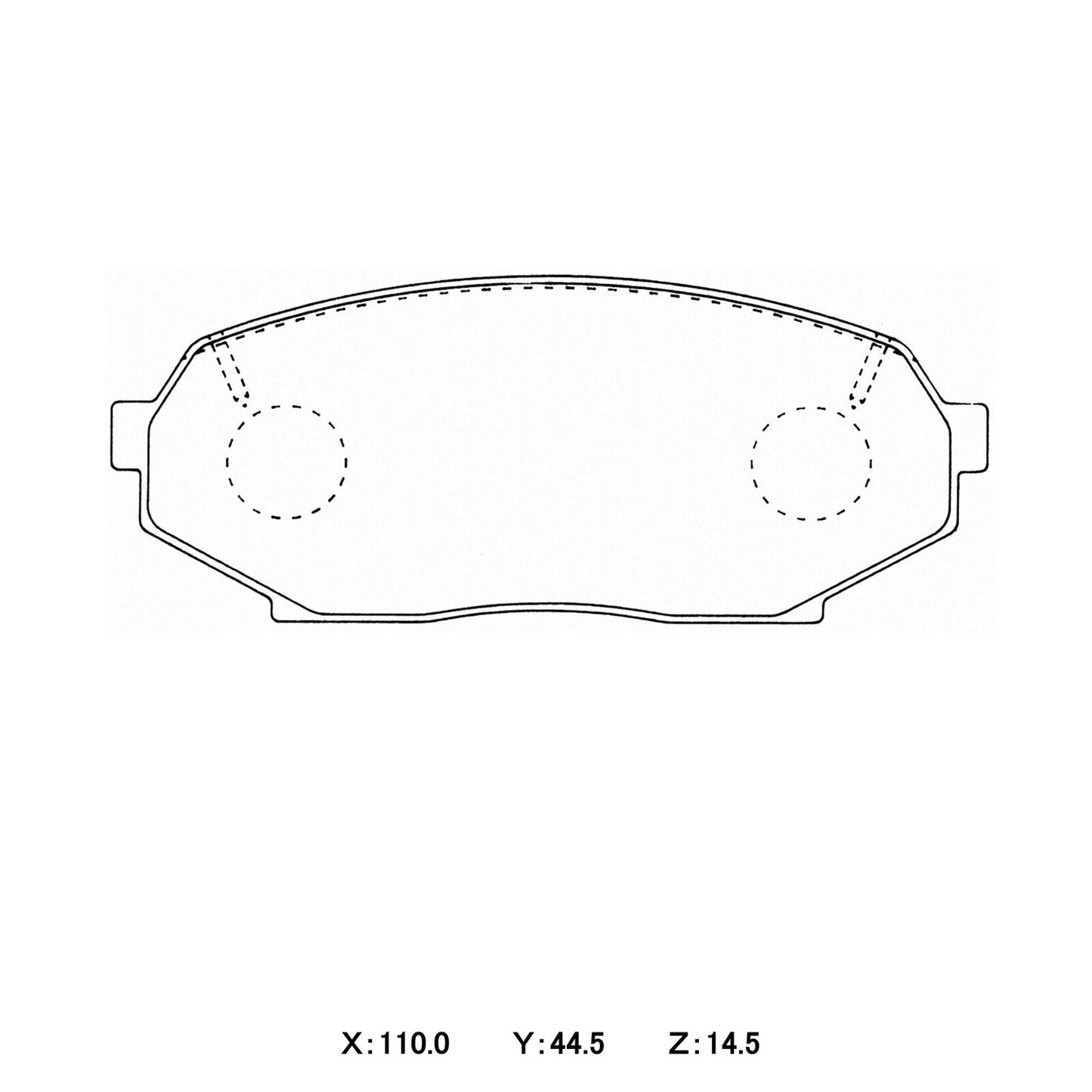 WinmaX Brake Pads MAZDA MX5 (NA6)