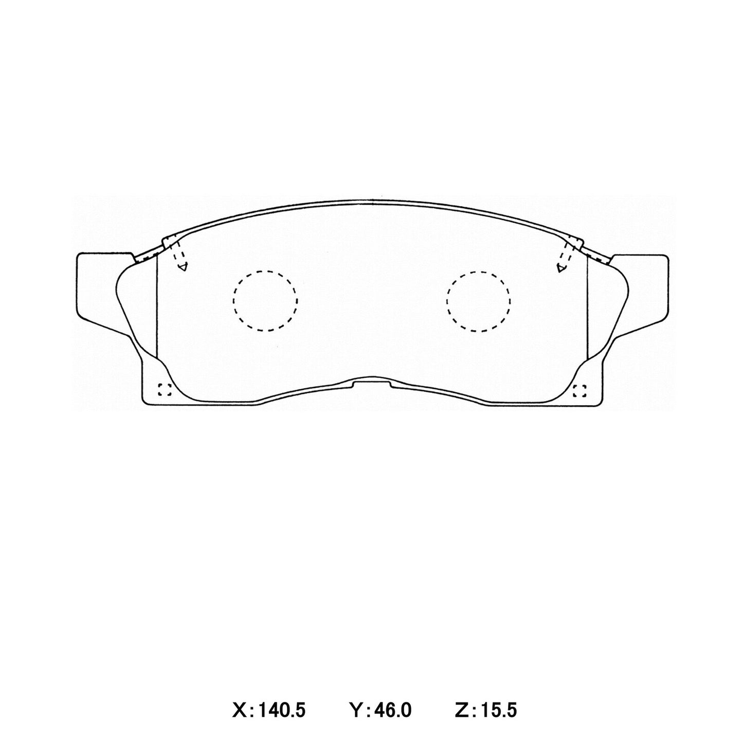 WinmaX Brake Pads Toyota MR2 Front Pad
