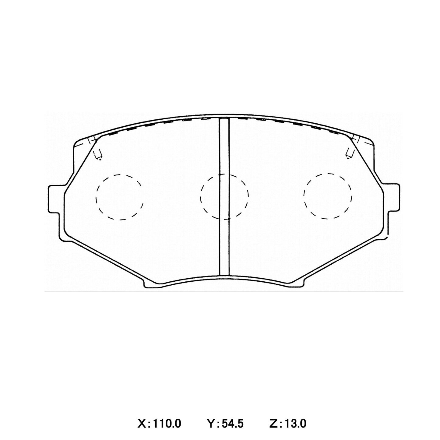 WinmaX Brake Pads Mazda MX5 (NB & NB8A)
